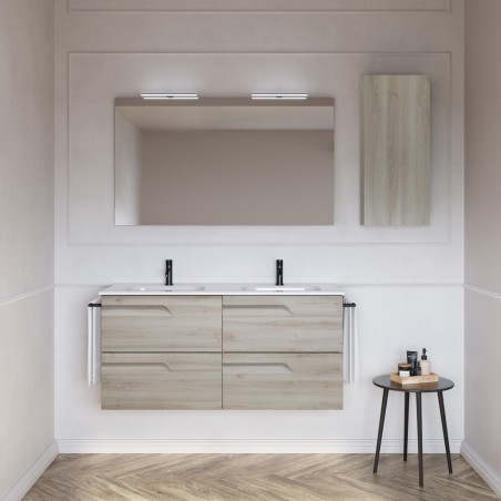 Mueble baño suspendido VITALE 2 cajones lavabo Enzo - Royo Group