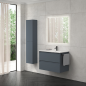 Mueble baño suspendido ALFA COMPACT 2 cajones lavabo Enzo - Royo Group Mueble baño suspendido ALFA COMPACT 2 cajones lavabo Enzo - Royo Group
