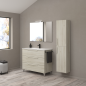 Mueble baño con patas URBAN 3 / 6 cajones lavabo enzo - Royo Group