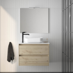 Mueble baño suspendido SANSA 2 / 4 cajones lavabo enzo - Royo Group