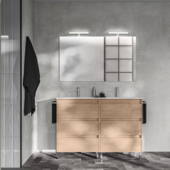 Mueble baño con patas SANSA 3 / 6 cajones lavabo enzo - Royo Group