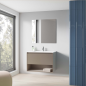 Mueble baño suspendido NIWA 1 cajon 1 hueco con lavabo integrado - Royo Group Mueble baño suspendido NIWA 1 cajon 1 hueco con lavabo integrado - Royo Group