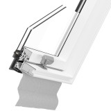 Ventana para tejado pivotante DAKEA Better PVC 5