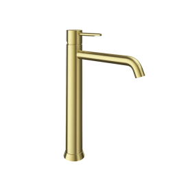 Monomando lavabo alto XL ODISEA oro cepillado - 390201OC 1