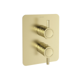 Termostático ducha empotrado 2-Vías ODISEA JOYA oro cepillado - 598722SOC 1