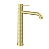 Monomando lavabo alto XL ODISEA JOYA oro cepillado - 590201OC 1