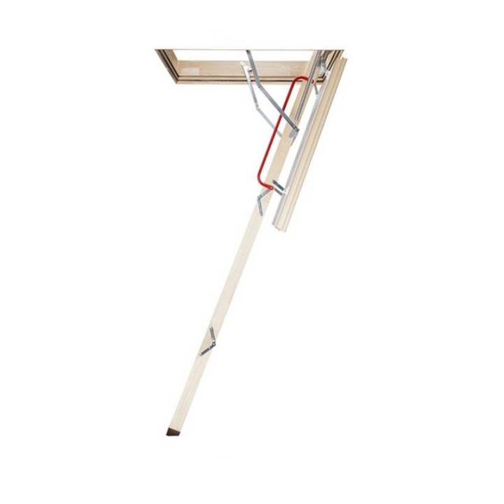 Escalera escamoteable de tramos de madera LTK ENERGY - Fakro 2