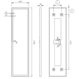 Espejo led rectangular NEW YORK - Ledimex 2