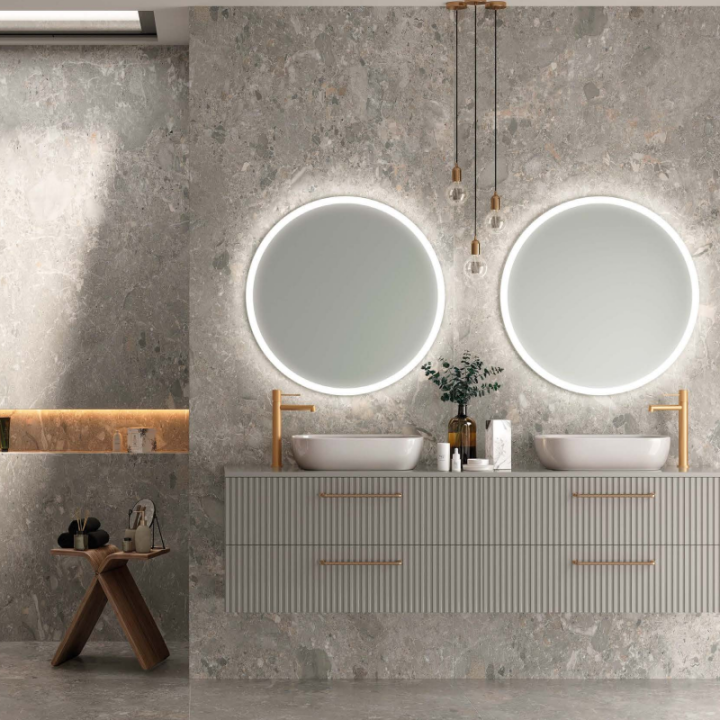Espejo BELGICA luz frontal - Ledimex 1