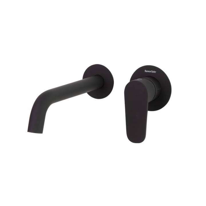 Monomando lavabo empotrado ALEXIA negro mate - 36210*NM 3