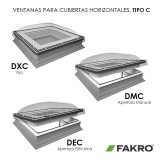 Ventana para cubierta plana FAKRO TIPO C P2 1