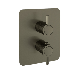 Termostático ducha empotrado 2-Vías ODISEA JOYA grafito - 598722SGR 1
