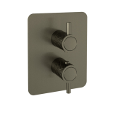 Termostático ducha empotrado 2-Vías ODISEA JOYA grafito - 598722SGR 1
