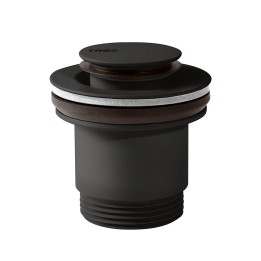 Válvula click 1.1/4" TRES SIMPLE RAPID negro mate - 24284002NM 1