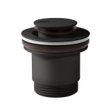 Válvula click 1.1/4" TRES SIMPLE RAPID negro mate - 24284002NM 1