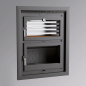 Estufa de leña insertable con horno HLI-200 F - FM Calefacción Estufa de leña insertable con horno HLI-200 F - FM Calefacción