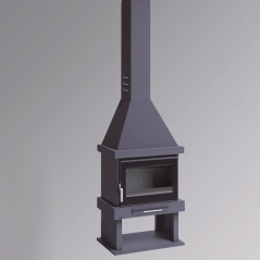 Chimenea de leña frontal C-300 TFK - FM Calefacción