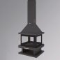 Chimenea de leña central 4 caras C-204 K - FM Calefacción