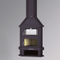 Chimenea metálica rincón horno C-200 RH - FM Calefacción