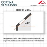 Cortina Veneciana para ventana ROTO 5