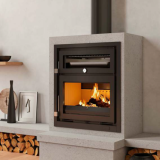 Estufa de leña con horno I/IT-170 H - FM Calefacción 1