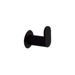 Percha pared ERGOS negro mate - COLG01NM - Ramón Soler