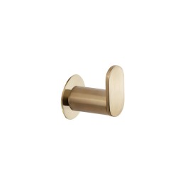 Percha pared ERGOS oro cepillado - COLG01OC 1