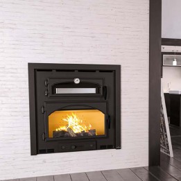 Estufa de leña insertable con horno EVEREST - Bronpi 1