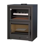 Estufa de leña con horno VULCANO - Bronpi 2