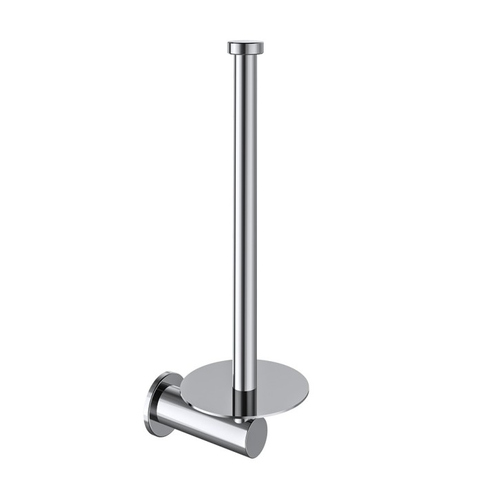 Portarrollo pared vertical ERGOS cromo - PORT02 1