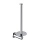 Portarrollo pared vertical ERGOS cromo - PORT02