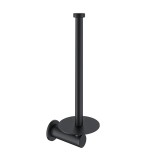 Portarrollo pared vertical ERGOS negro mate - PORT02NM 1