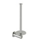 Portarrollo pared vertical ERGOS INOX CEPILLADO - PORT02IC