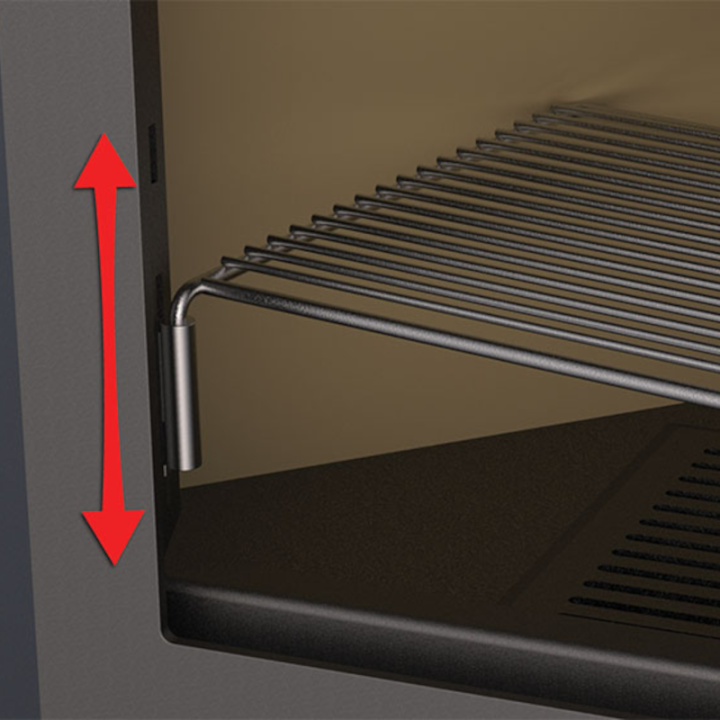 Estufa de leña con horno HILTON-H - Bronpi 3