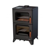 Estufa de leña con horno y cocina HILTON-C - Bronpi 2