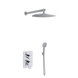 Kit monomando ducha empotrado 2-vías BLAUTHERM cromo - 941512RP300 1