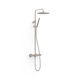 Conjunto termostático ducha OVER-WALL acero - 19039302AC 1