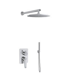 Kit monomando ducha empotrado 2-vías YPSILON PLUS cromo - K6415121 1