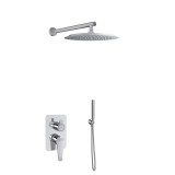 Kit monomando ducha empotrado 2-vías YPSILON PLUS cromo - K6415121 1