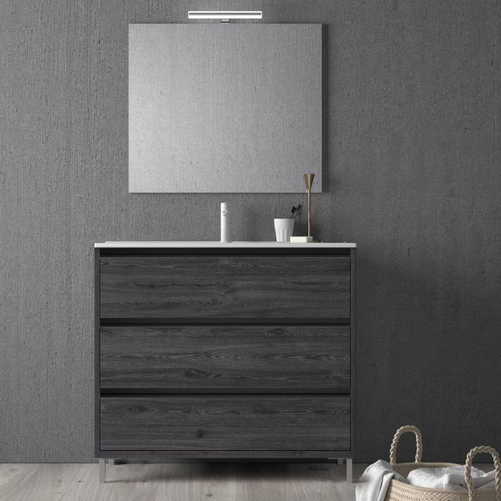 Mueble baño CARMEN 3 CAJONES - Avila:Dos 2