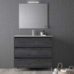 Mueble baño CARMEN 3 CAJONES fondo reducido - Avila:Dos