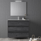 Mueble baño CARMEN 3 CAJONES fondo reducido - Avila:Dos