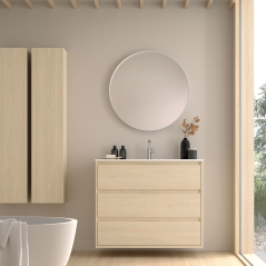 Mueble baño CARMEN 3 CAJONES fondo reducido - Avila:Dos