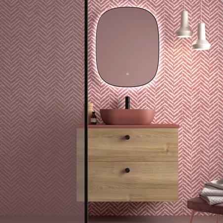 Mueble baño CARMEN 2 CAJONES Fondo reducido - Avila:Dos