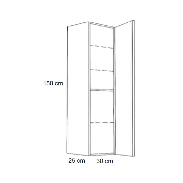 Columna suspendida CARMEN 1 PUERTA reversible - Avila:Dos 2