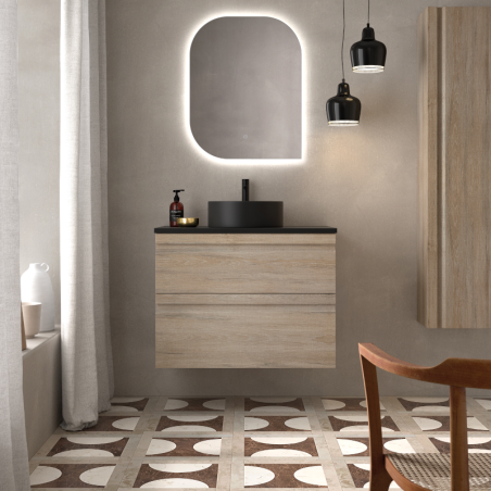 Mueble baño NATALIA 2 CAJONES - Avila:Dos