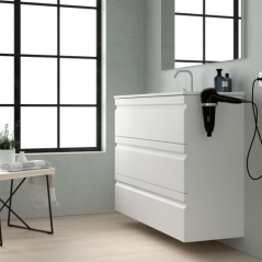 Mueble baño NATALIA 3 CAJONES fondo reducido - Avila:Dos