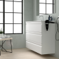 Mueble baño NATALIA 3 CAJONES fondo reducido - Avila:Dos
