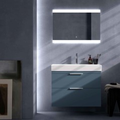 Mueble baño suspendido ELENA lavabo one - Avila:Dos