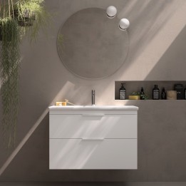 Mueble baño suspendido ELENA lavabo two - Avila:Dos 1